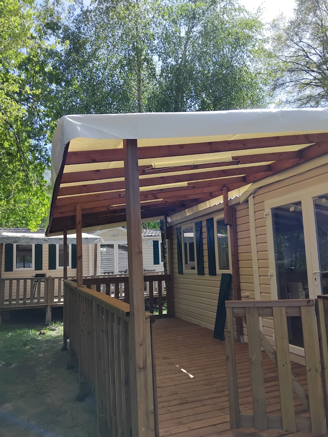 Habillage mobilhome