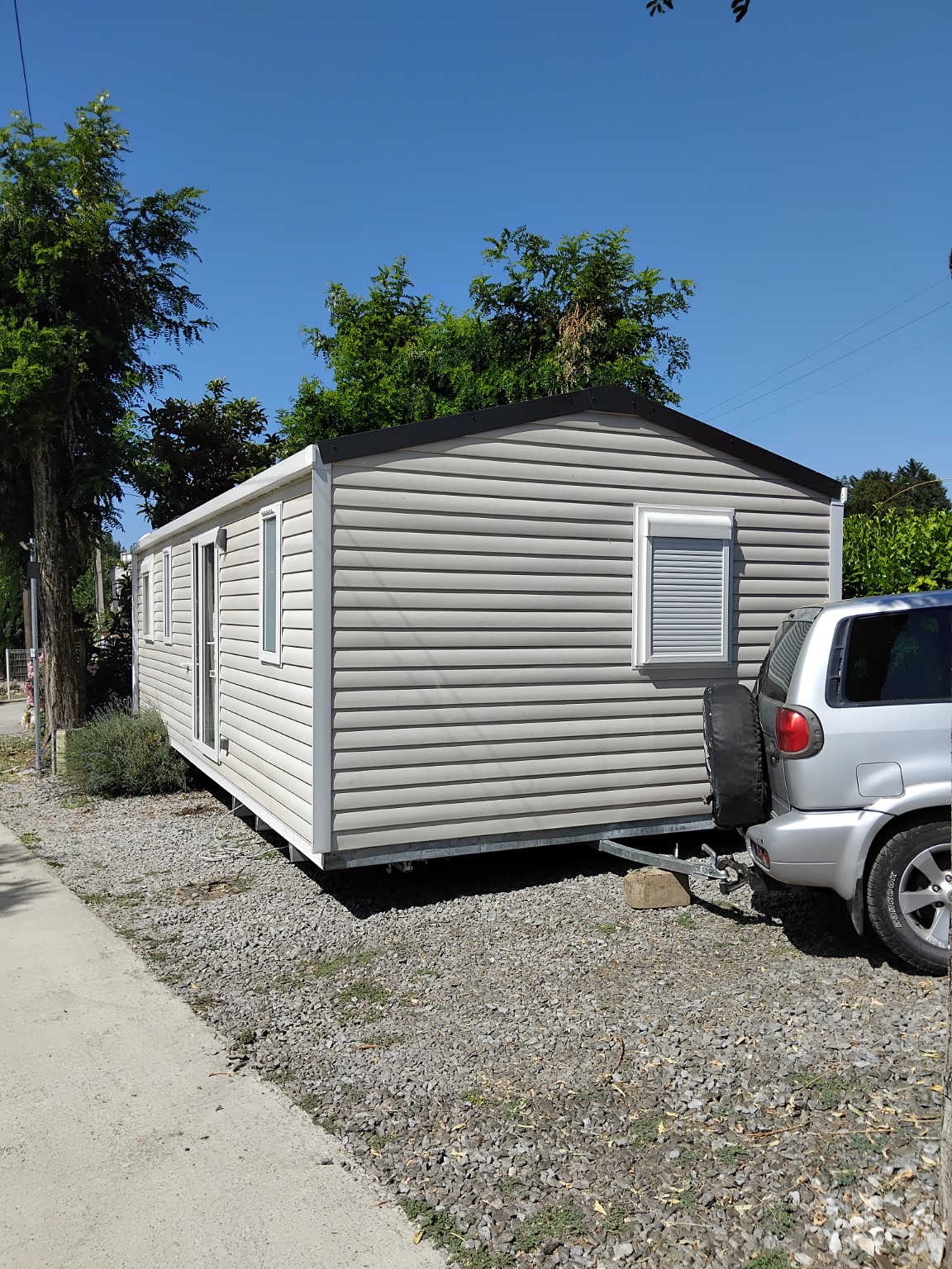 INSTALLATION DE MOBILHOME